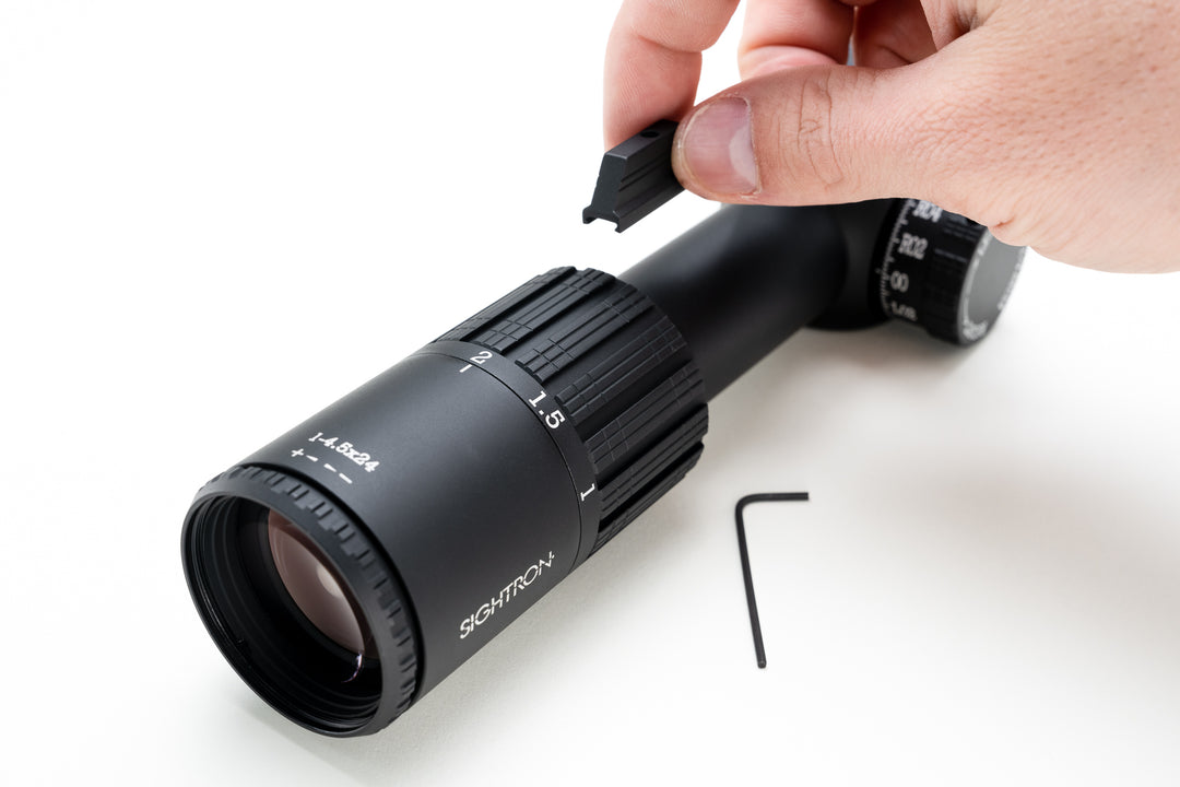 S-TAC 1-4.5X24 SR1 SERVICE RIFLE SCOPE - Zero Stop