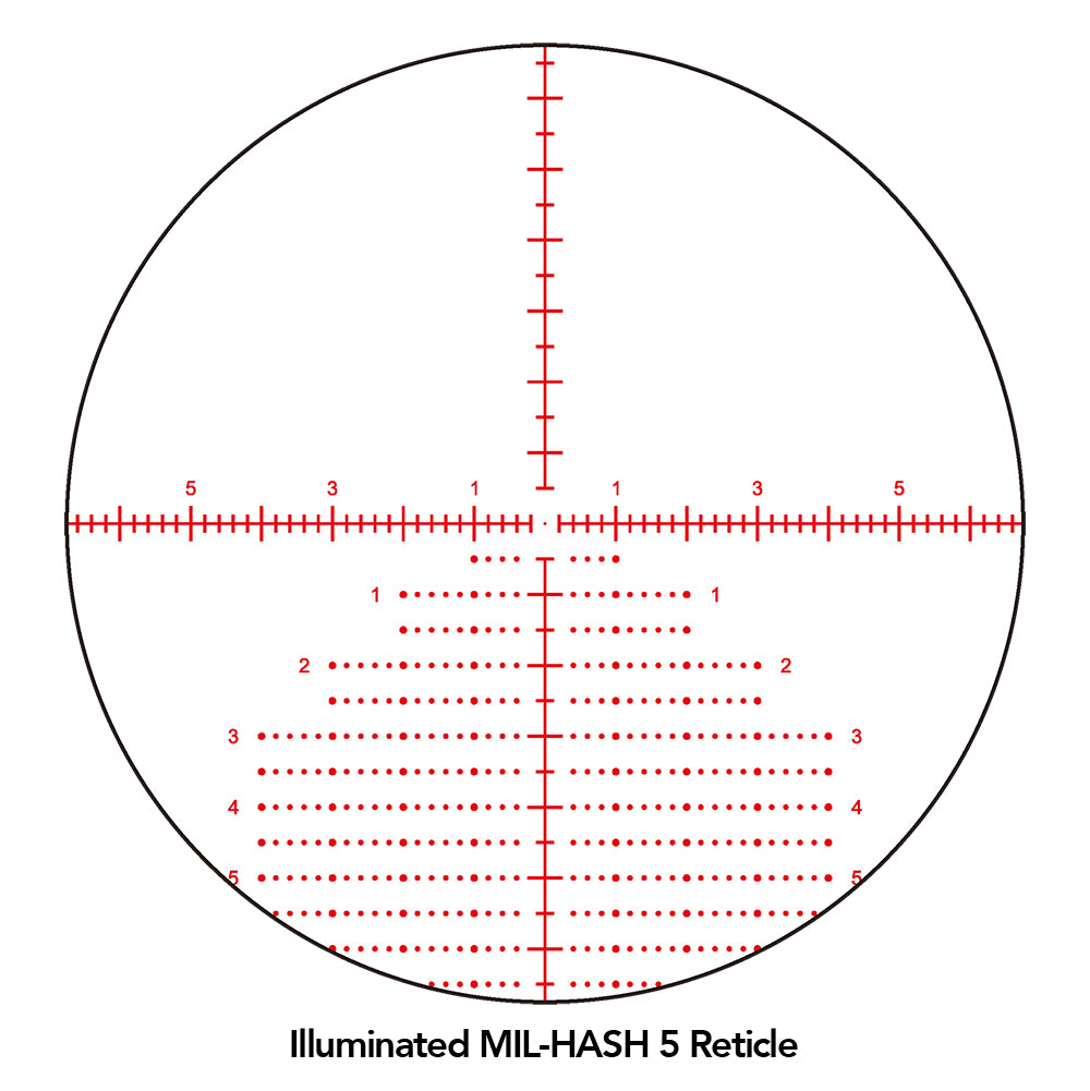 SIII Precision Long Range<br>6-24x50 Zero Stop