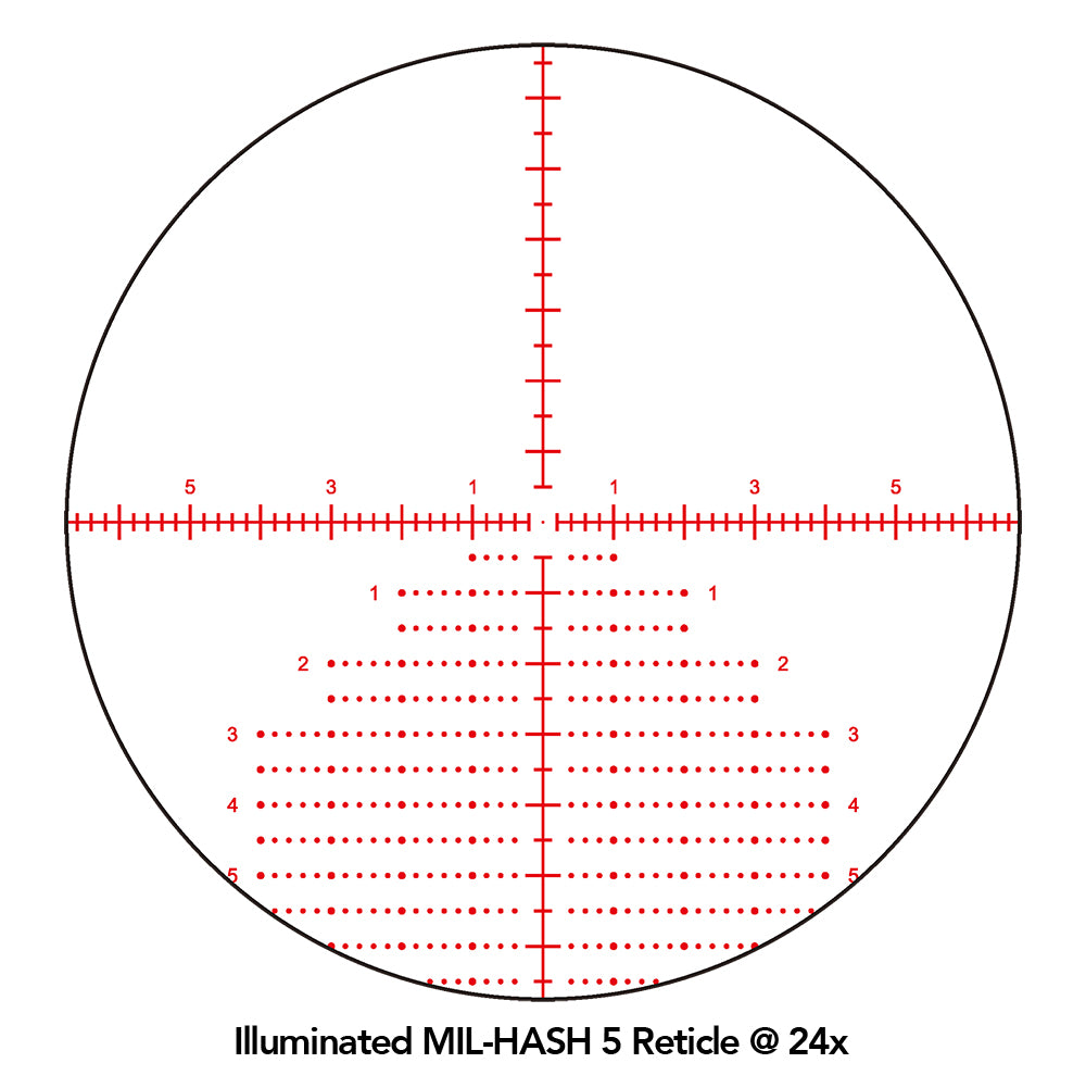 SIII Precision Long Range<br>8-32x56 Zero Stop