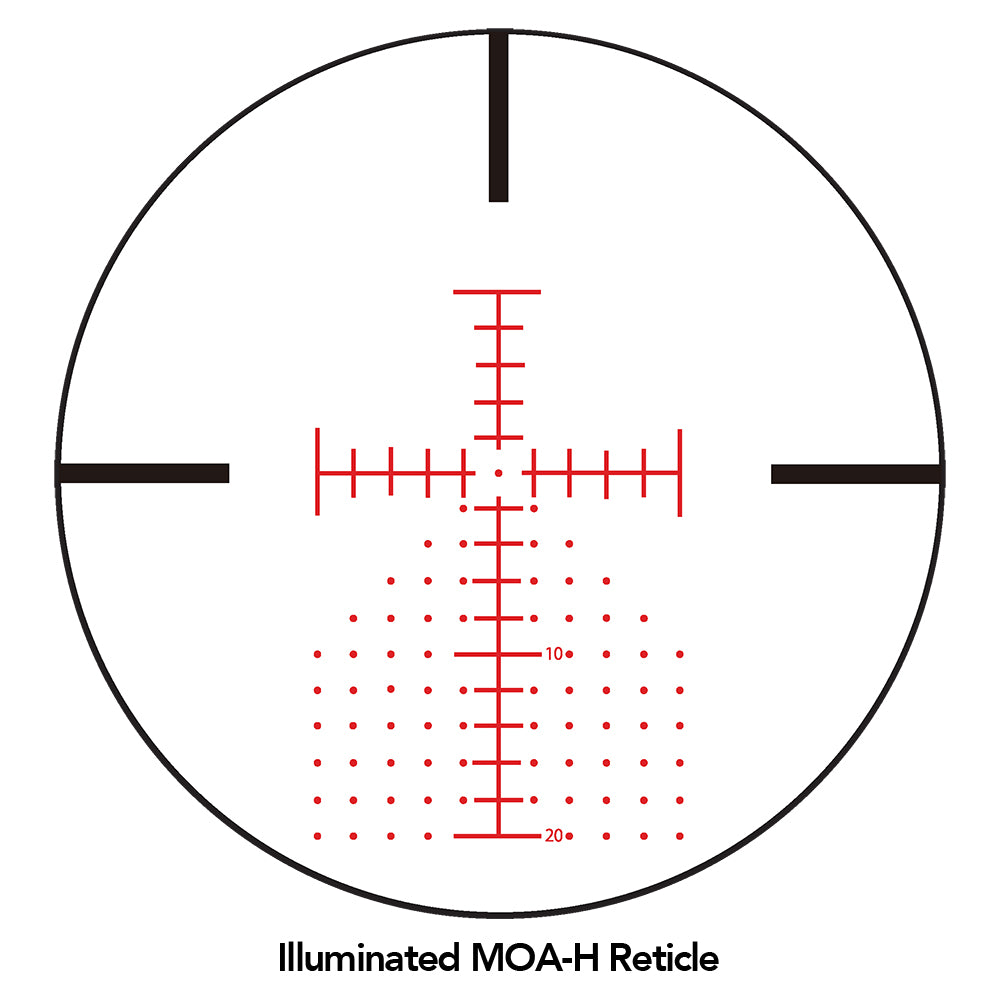 SIII Precision Long Range<br>6-24x50 Zero Stop