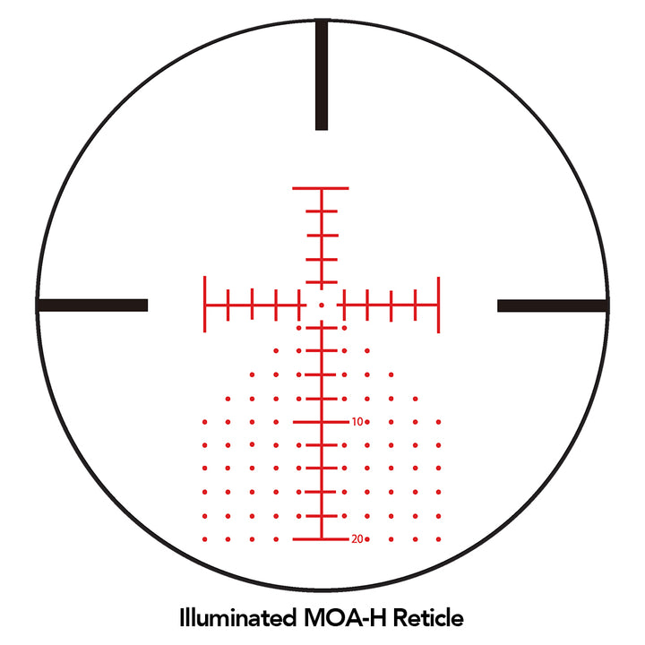 SIII Precision Long Range<br>6-24x50 Zero Stop