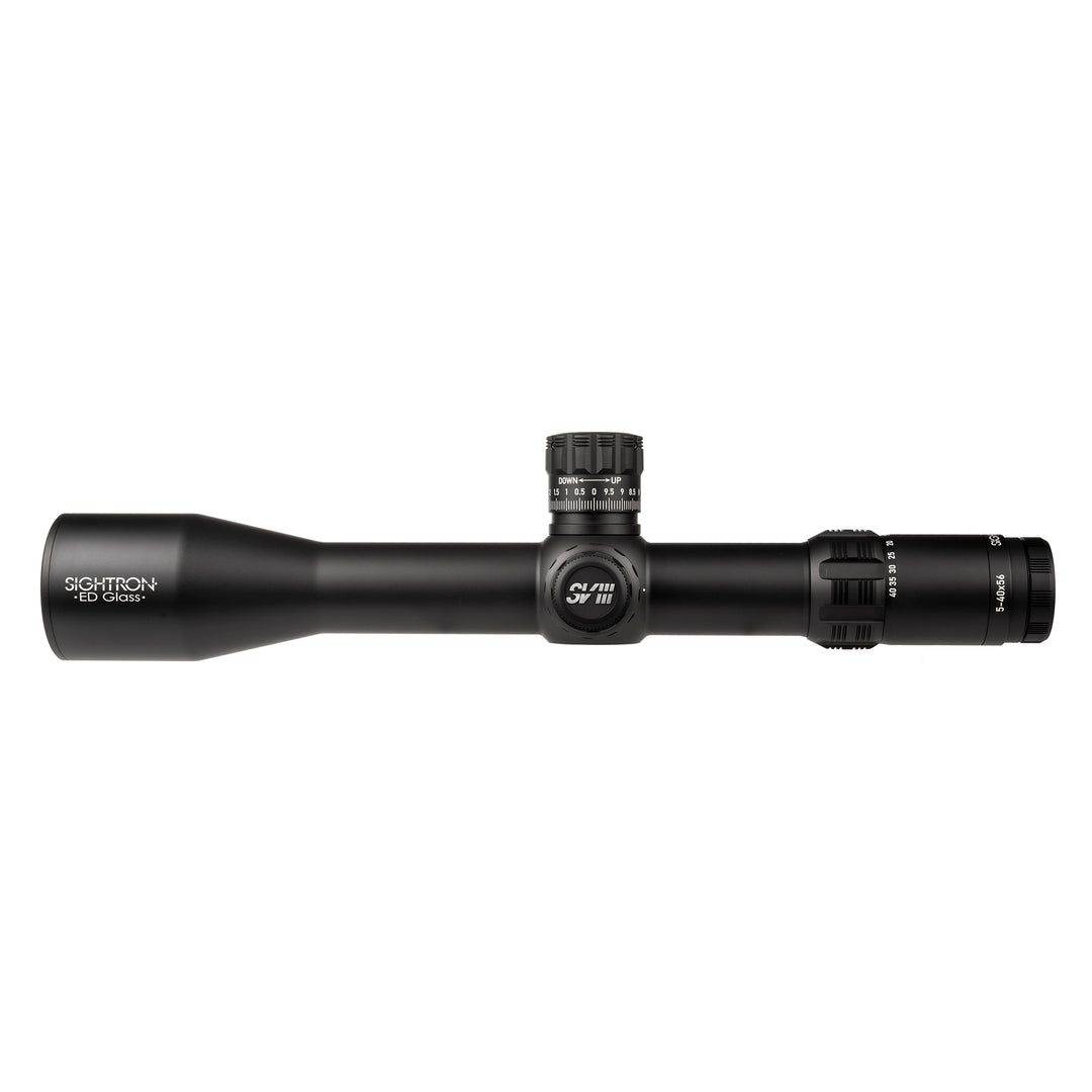 SVIII 5-40x56 ED FFP<br>IR Zero Stop