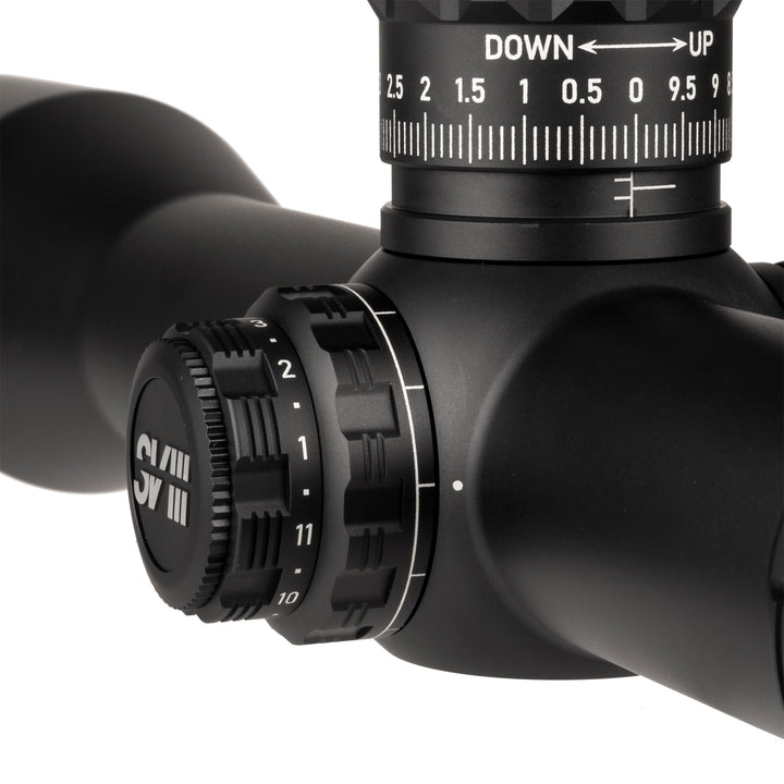 SVIII 5-40x56 ED FFP<br>IR Zero Stop