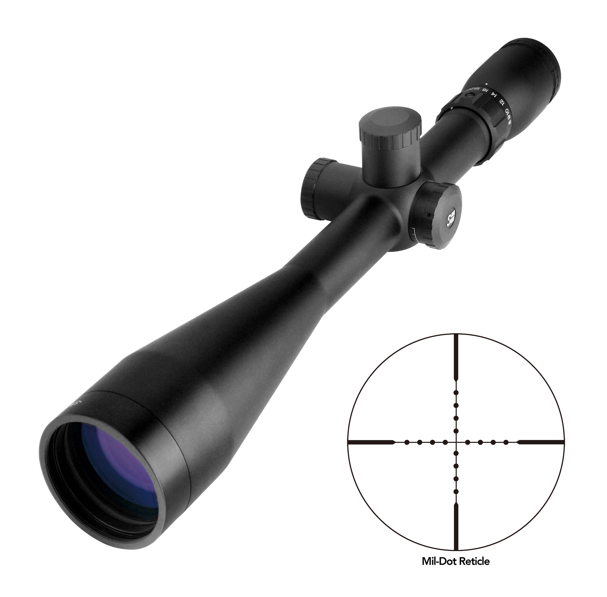 Sightron SIII 6-24x50 Long Range Rifle Scope