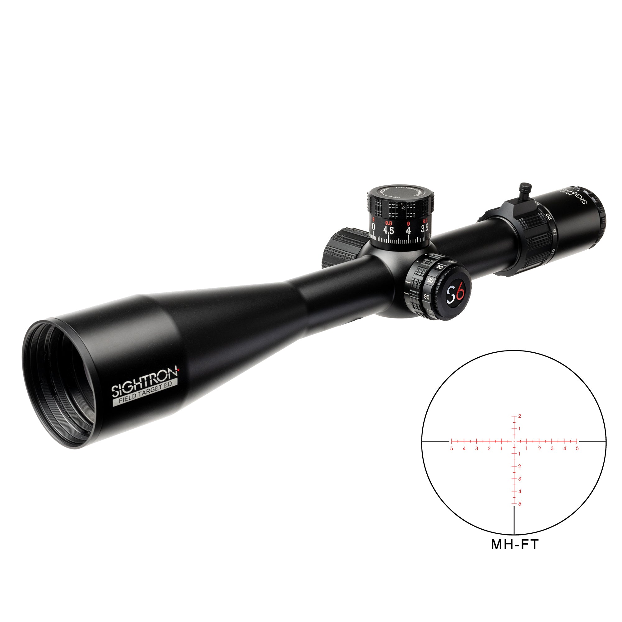 Sightron S6 10-60x56 ED Field Target Rifle Scope