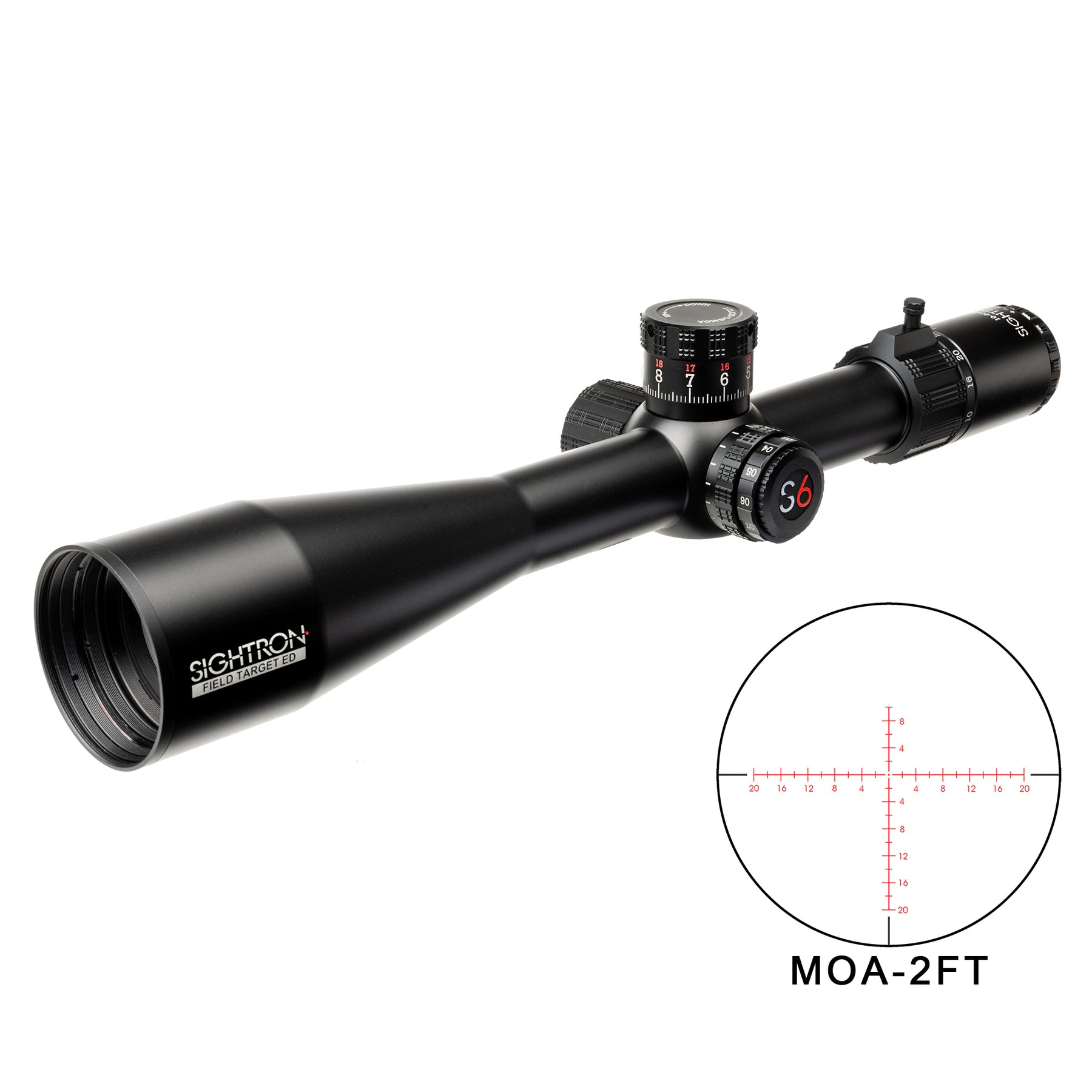 Field Target Scopes Sightron S6 10-60x56 ED Field Target Rifle Scope