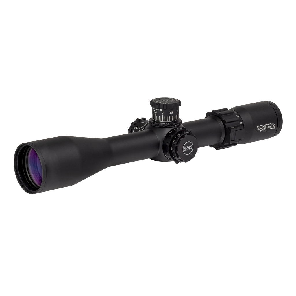 Sightron S-TAC 3-16x42 FFP with Zero Stop Rifle Scope