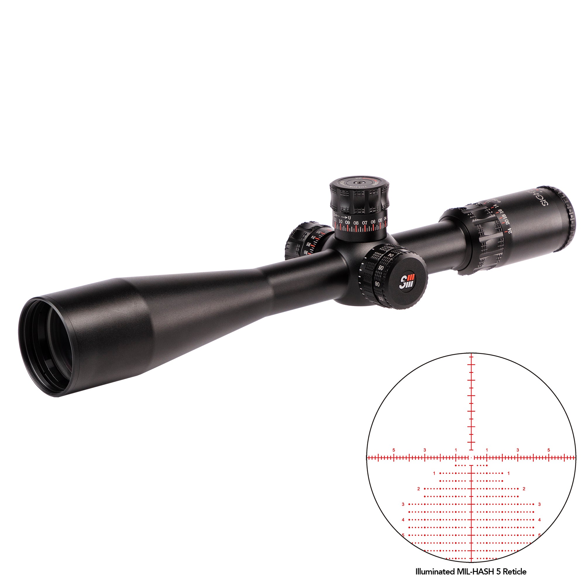 Sightron SIII PLR 6-24x50 Long Range Rifle Scope