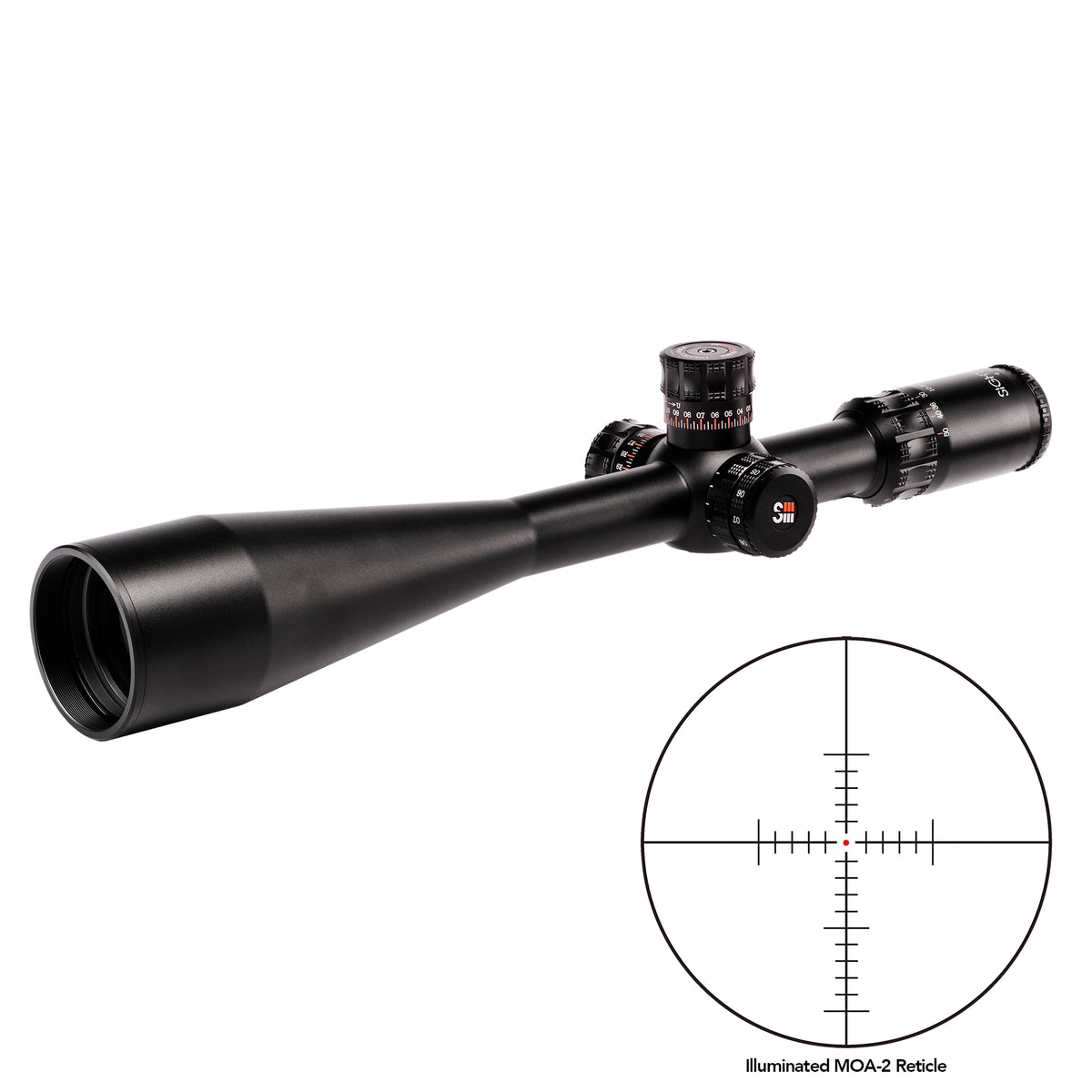 Sightron SIII PLR 10-50x60 Long Range Rifle Scope
